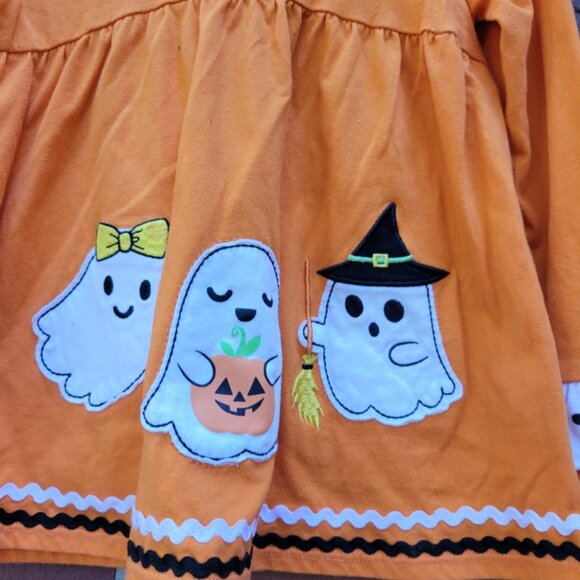 Cute Girl's Halloween Swing Top - By Nannette Kids - Size 5 - Picture 2 of 5